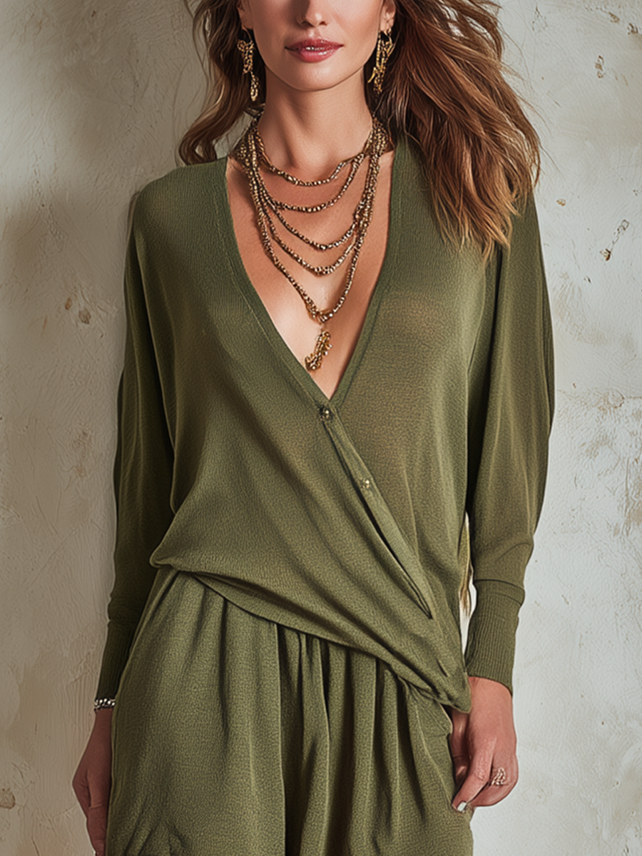 bohemian-soft-olive-green-mini-dress