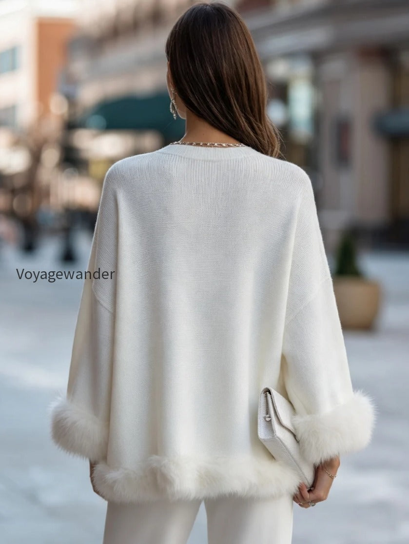 elegant-faux-fur-trimmed-knit-sweater