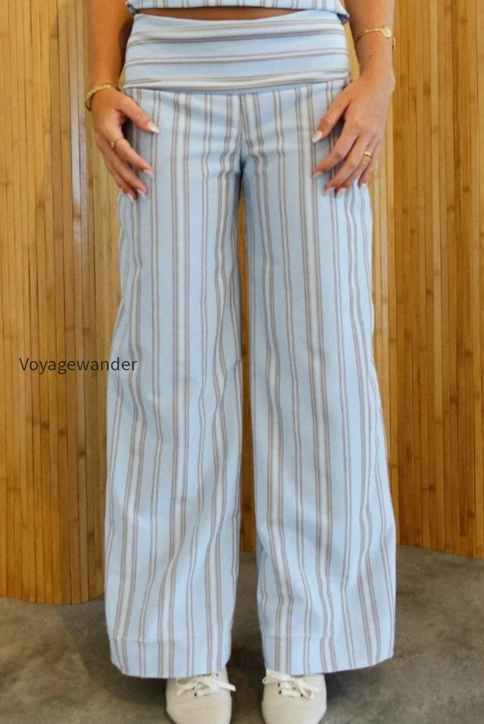 striped-halter-cami-wide-leg-pants-two-piece-set