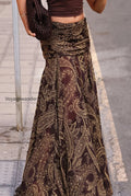 boho-brown-paisley-print-maxi-skirt