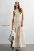 ribbed-knit-mesh-splice-maxi-dress