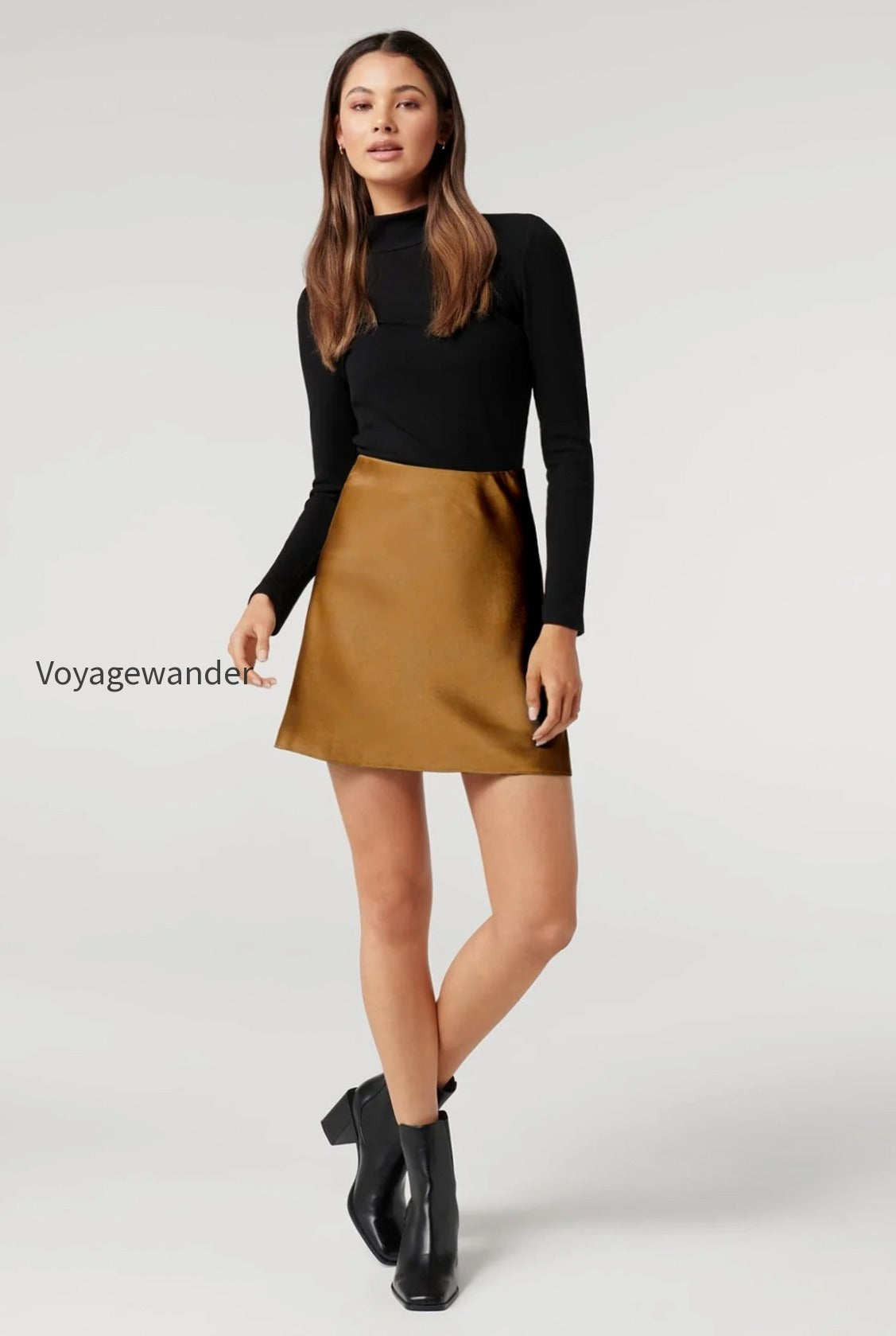 satin-high-waist-mini-skirt
