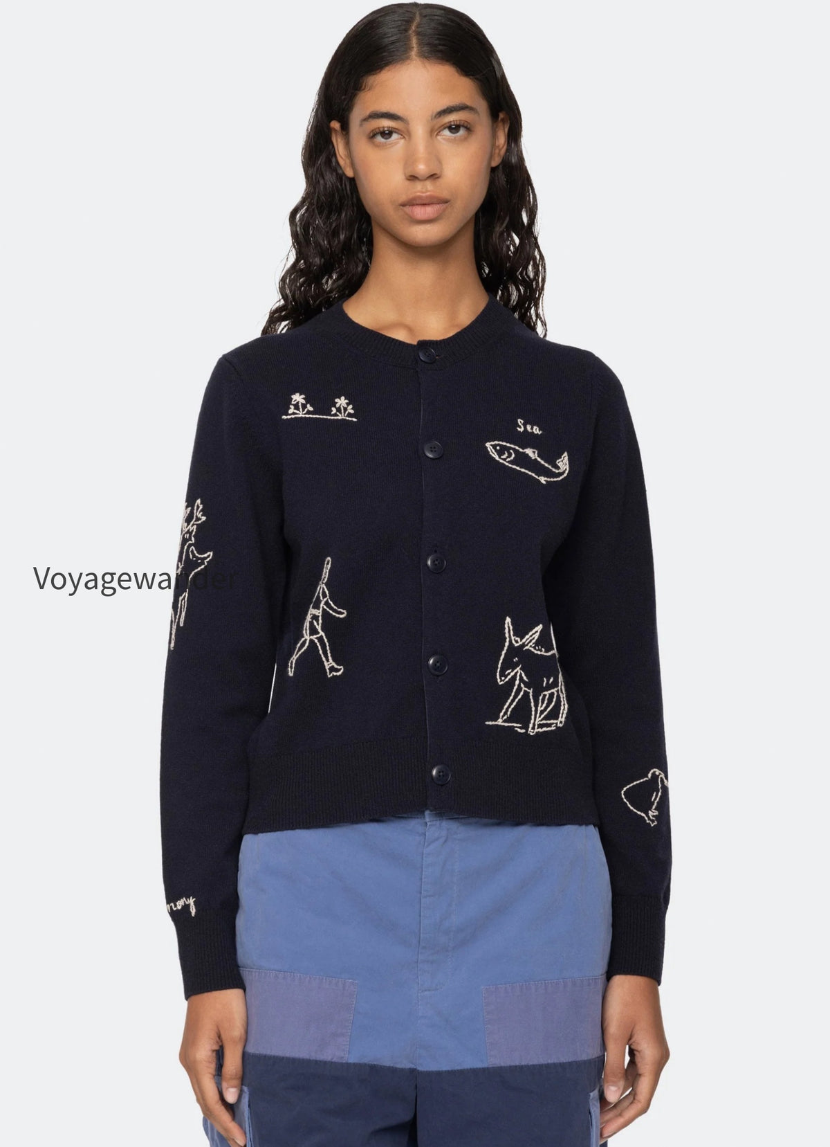 demi-cardigan