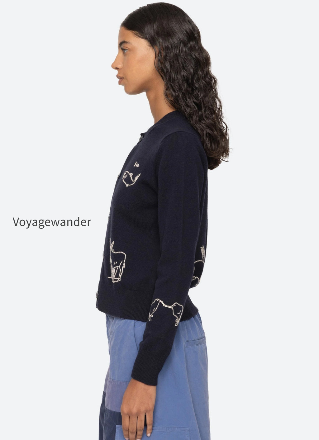 demi-cardigan